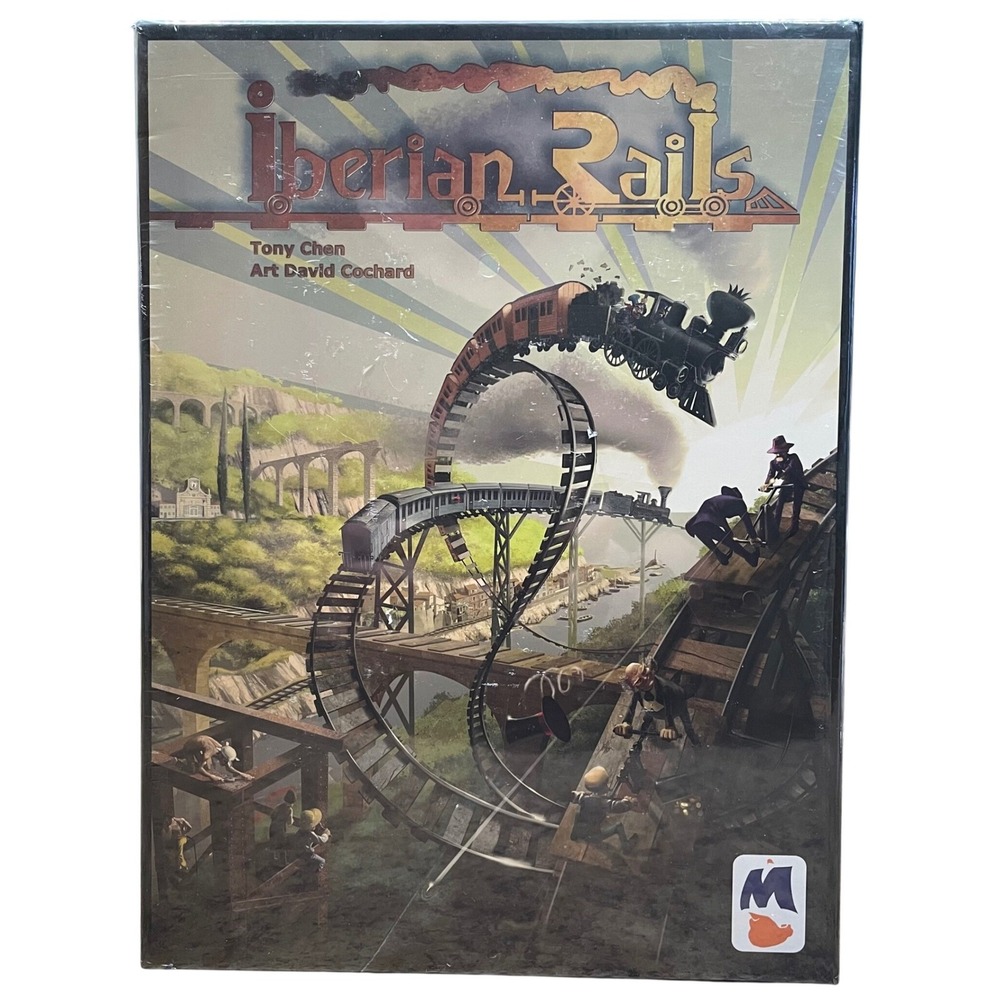 Iberian Rails Board Game New‎ Factory Sealed Strategy Train Investing Game Rare